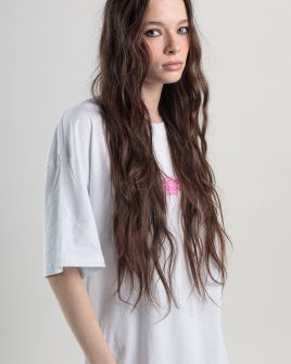 WHITE WOMEN'S T-SHIRT 2D25SS4563SS0205