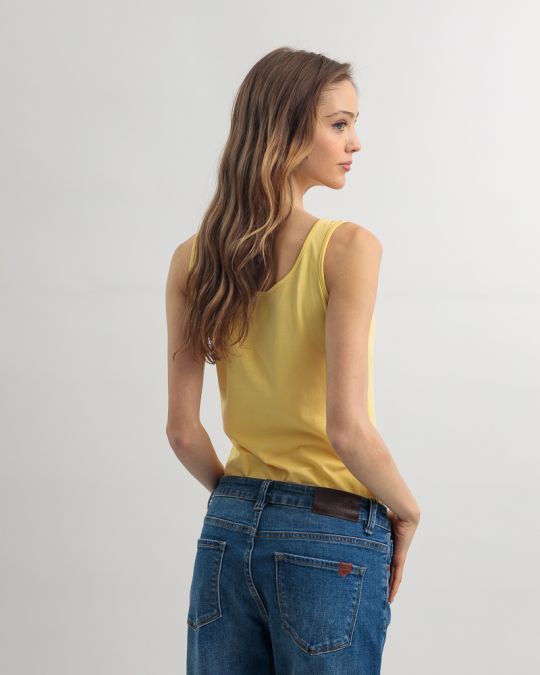 YELLOW WOMEN'S TOP 2D25SS4502SL0205