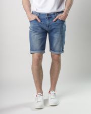 INDIGO MEN'S JEANS SHORTS - FRANK SHORTS 25204