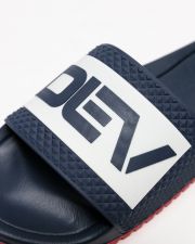 BLUE MEN'S SLIDES - ALFIE