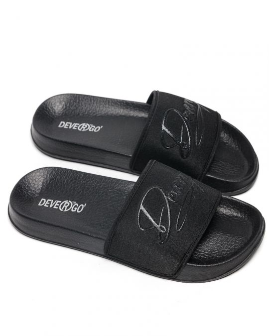 BLACK WOMEN'S SLIDES - PETRA DE25SS2520EV SR