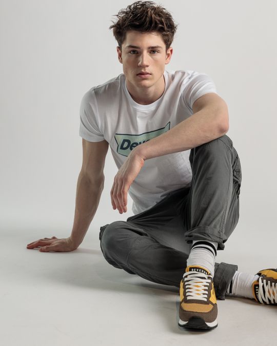 WHITE MEN'S T-SHIRT 1D25SS4030SS0105