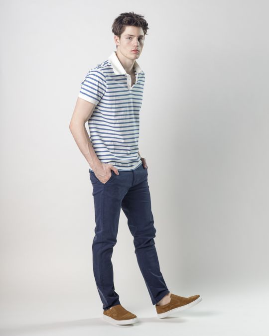 WHITE MEN'S T-SHIRT 1D25SS4082SS0105