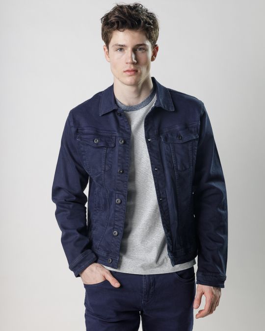 BLUE FÉRFI FARMER DZSEKI 1D25SS7017KA6106