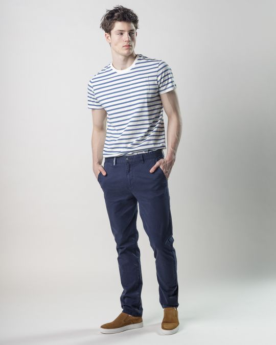 BLUE MEN'S TROUSERS 1D25SS1016LP6106