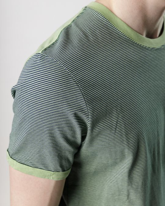 GREEN MEN'S T-SHIRT 1D25SS4024SS0106