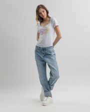 WHITE WOMEN'S T-SHIRT