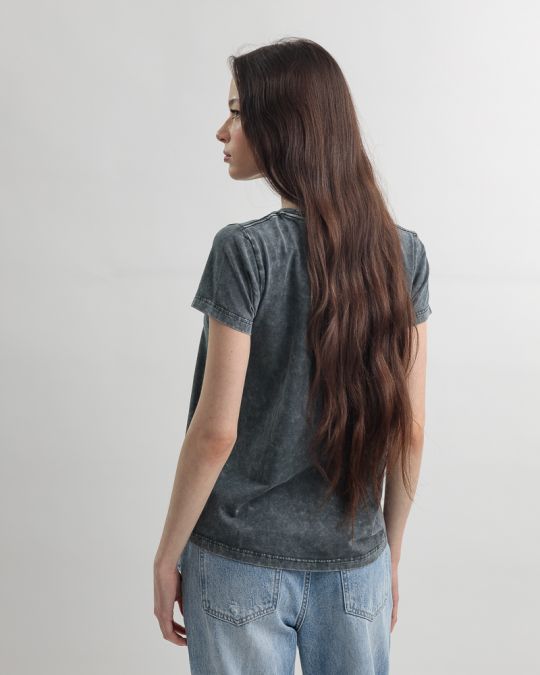 KHAKI WOMEN'S T-SHIRT 2D25SS4562SS0224