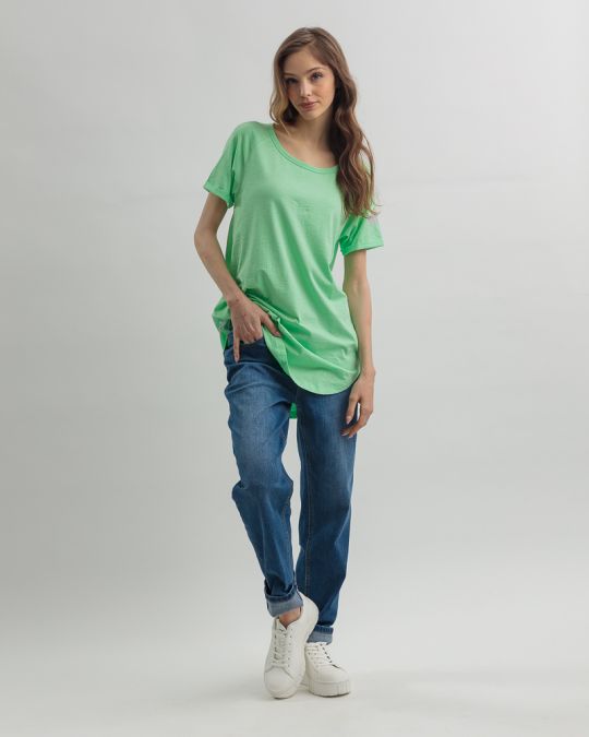 BLUE WOMEN'S T-SHIRT 2D25SS4564SS3805