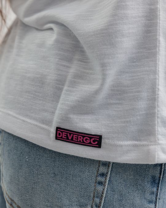 WHITE WOMEN'S T-SHIRT 2D25SS4544SS3805