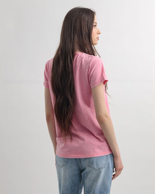 PINK WOMEN'S T-SHIRT 2D25SS4561SS0224