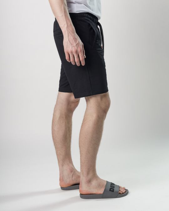 BLACK MEN'S SHORTS 1D25SS1108MP0705