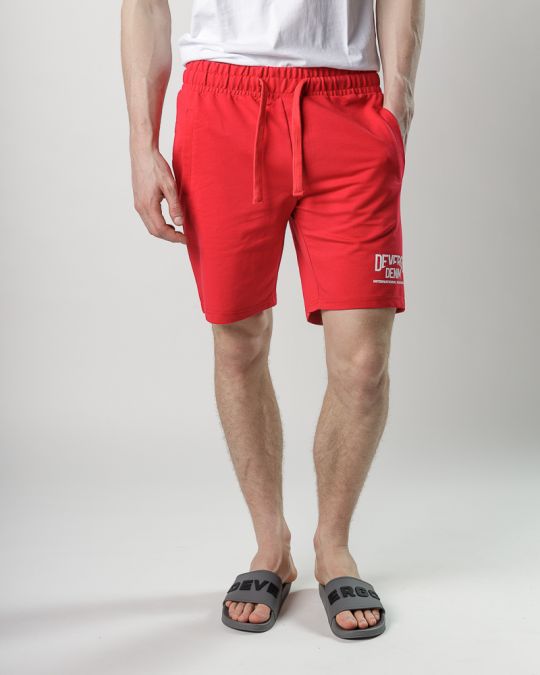RED MEN'S SHORTS 1D25SS1108MP0705