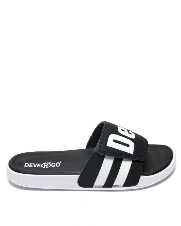 BLACK MEN'S SLIDES - BRUNO NEW DE25SS2010PU RE