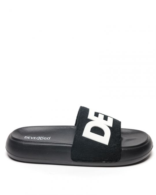 BLACK WOMEN'S SLIDES - MOLLY DE25SS2509CA RE