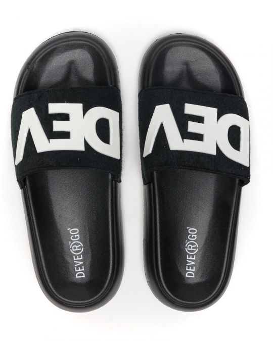 BLACK WOMEN'S SLIDES - MOLLY DE25SS2509CA RE