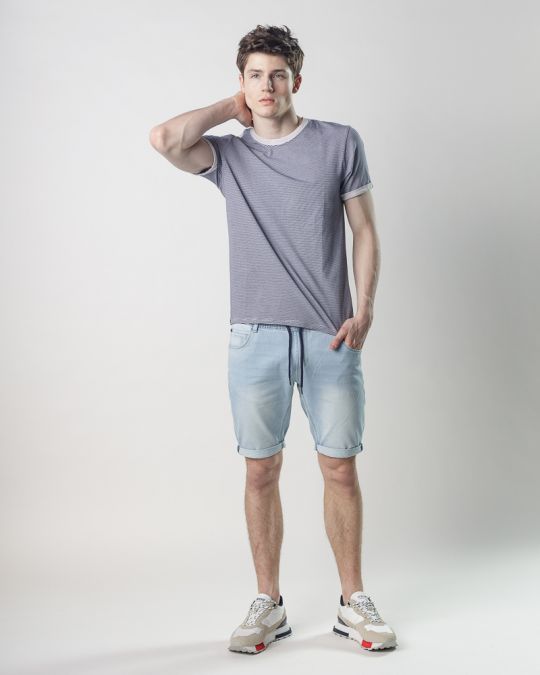 GREY MEN'S T-SHIRT 1D25SS4024SS0106