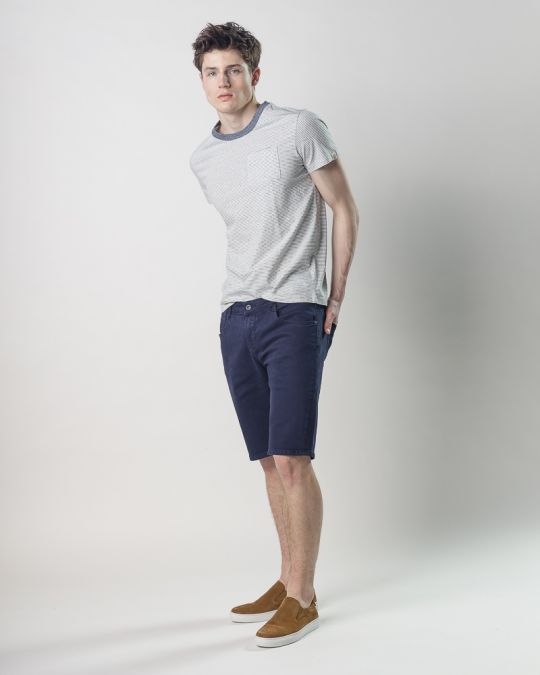 WHITE MEN'S T-SHIRT 1D25SS4080SS0105