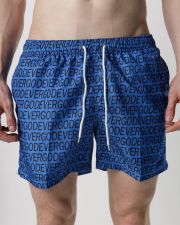 BLUE MEN'S BEACH SHORTS