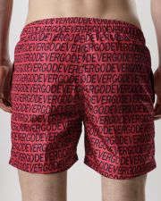 RED MEN'S BEACH SHORTS