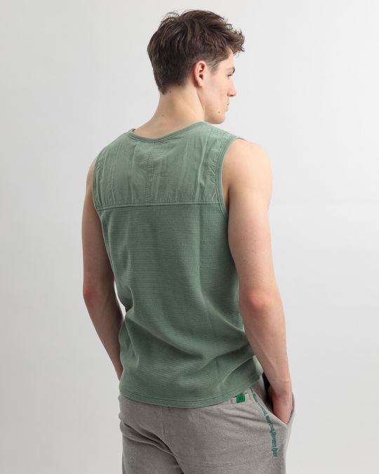KHAKI MEN'S SINGLET 1D25SS4015SL3406