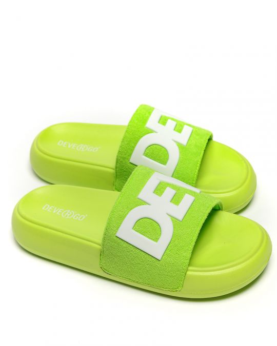 GREEN WOMEN'S SLIDES - MOLLY DE25SS2509CA RE