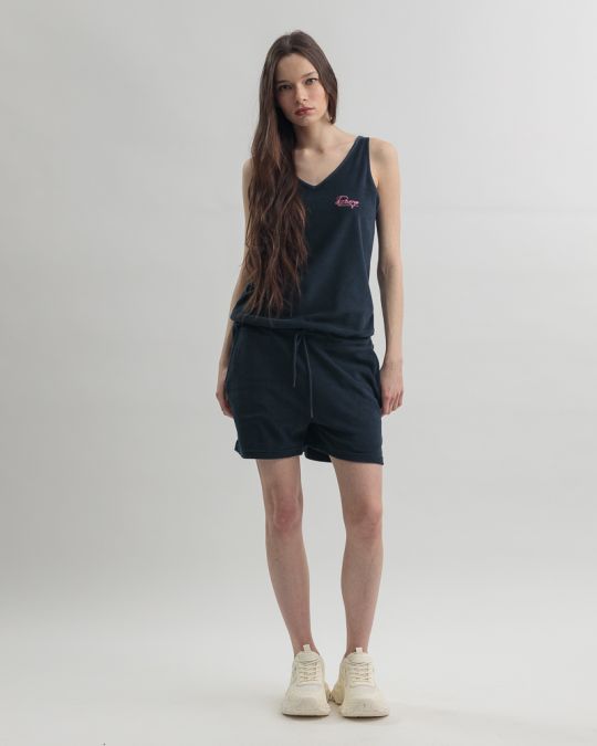 BLUE WOMEN'S OVERALLS 2D25SS1520DR0705