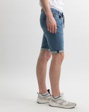 BLUE MEN'S JOGJEANS SHORTS