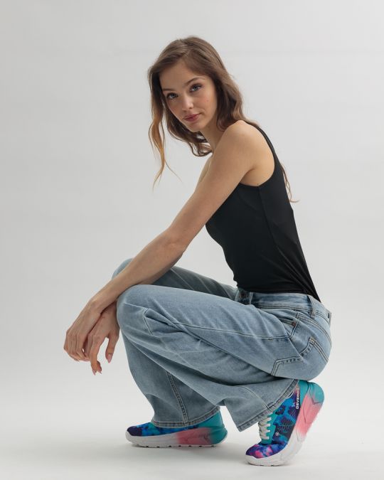 BLACK WOMEN'S TOP 2D25SS4504SL3305