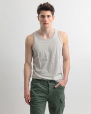 GREY MEN'S SINGLET