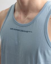 BLUE MEN'S SINGLET