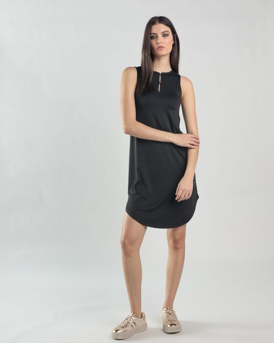 BLACK WOMEN'S DRESS 2D25SS9505DR0205