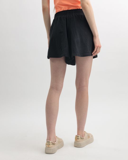 BLACK WOMEN'S SHORTS 2D25SS1551SP0224
