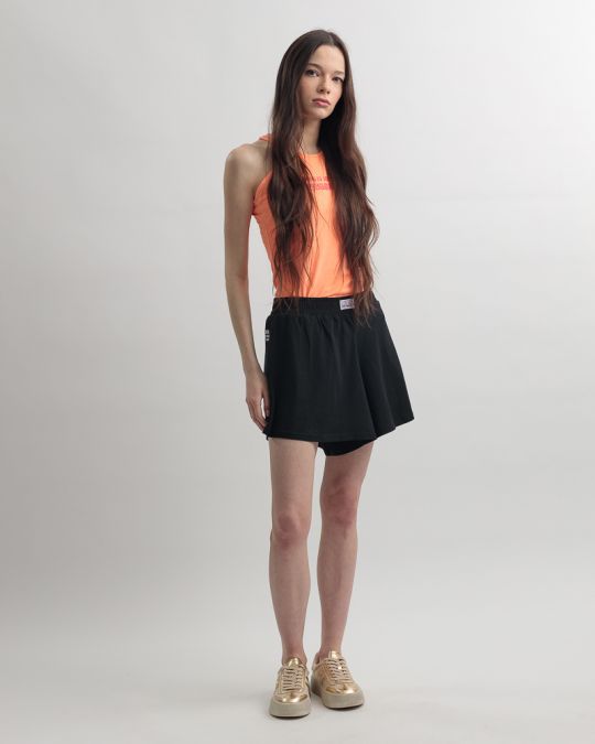 BLACK WOMEN'S SHORTS 2D25SS1551SP0224