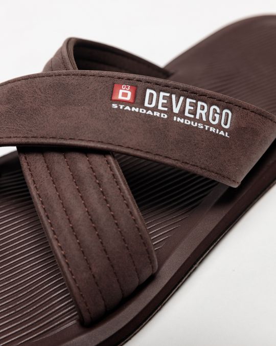 BROWN MEN'S SLIDES - DANNY DE25SS2013EV RE