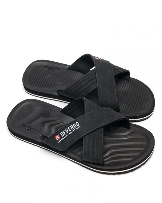 BLACK MEN'S SLIDES - DANNY DE25SS2013EV RE