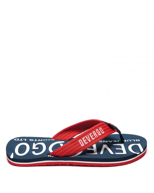 BLUE MEN'S SLIDES - EDMUND DE25SS2014EV RE