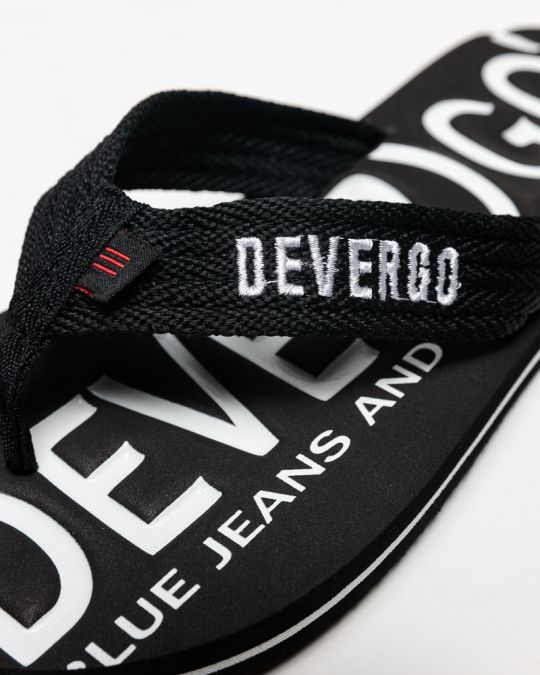 BLACK MEN'S SLIDES - EDMUND DE25SS2014EV RE