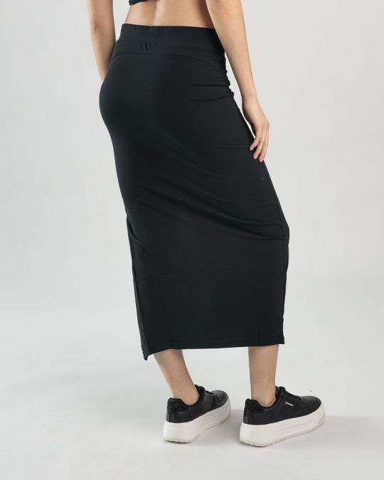 BLACK WOMEN'S SKIRT 2D25SS1560SK0205