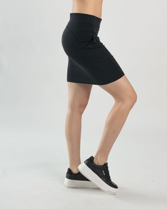 BLACK WOMEN'S SKIRT 2D25SS1561SK0205