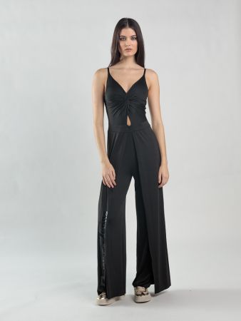BLACK WOMEN'S OVERALLS 2D25SS1521DR0205
