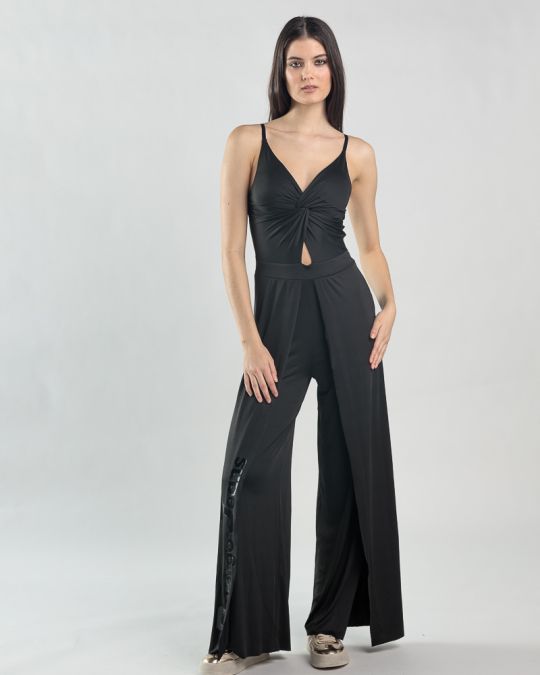 BLACK WOMEN'S OVERALLS 2D25SS1521DR0205