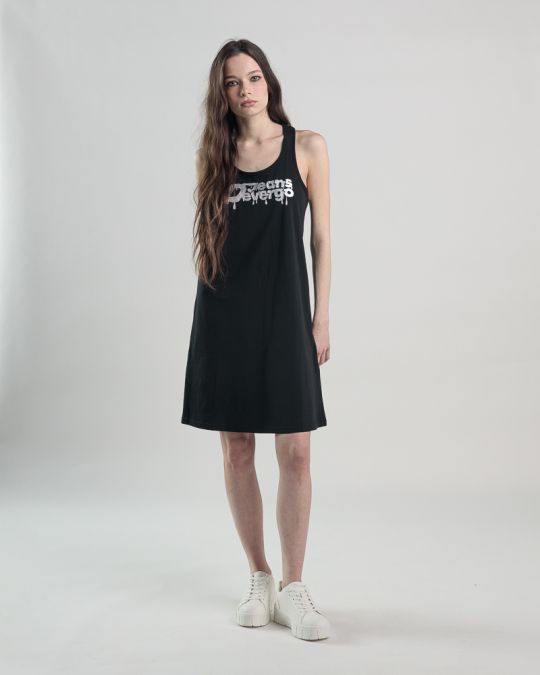 BLACK WOMEN'S DRESS 2D25SS9501DR0205