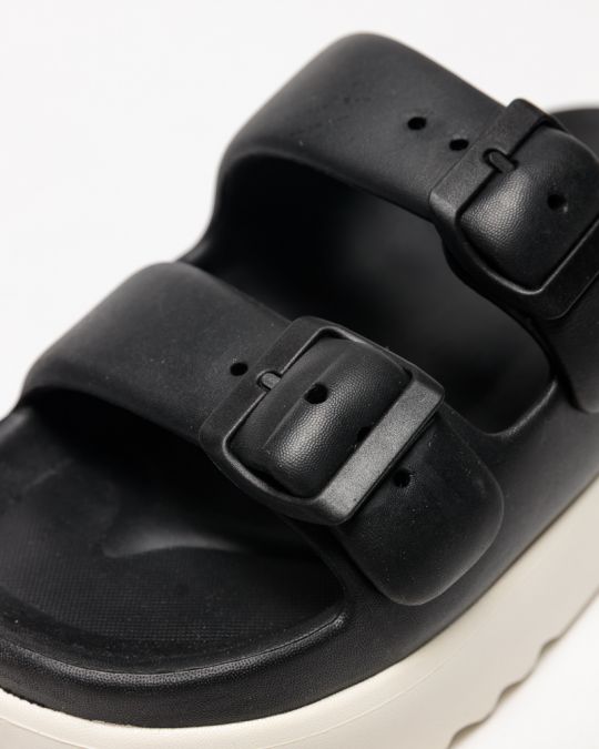 BLACK WOMEN'S SLIDES - SYDNEY DE25SS2582EV PN