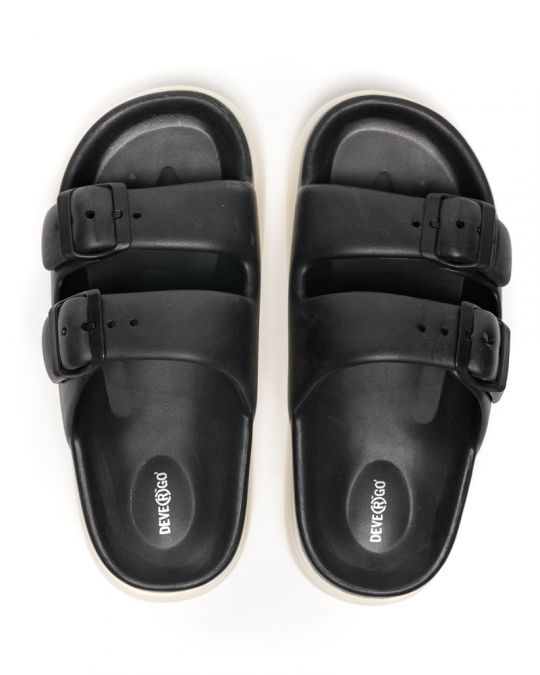 BLACK WOMEN'S SLIDES - SYDNEY DE25SS2582EV PN