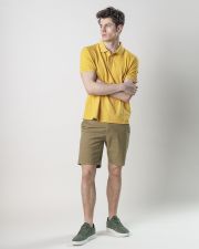 YELLOW MEN'S T-SHIRT