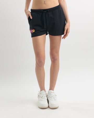 BLACK WOMEN'S SHORTS 2D25SS1552SP0705