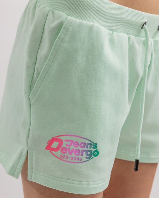 GREEN WOMEN'S SHORTS 2D25SS1552SP0705