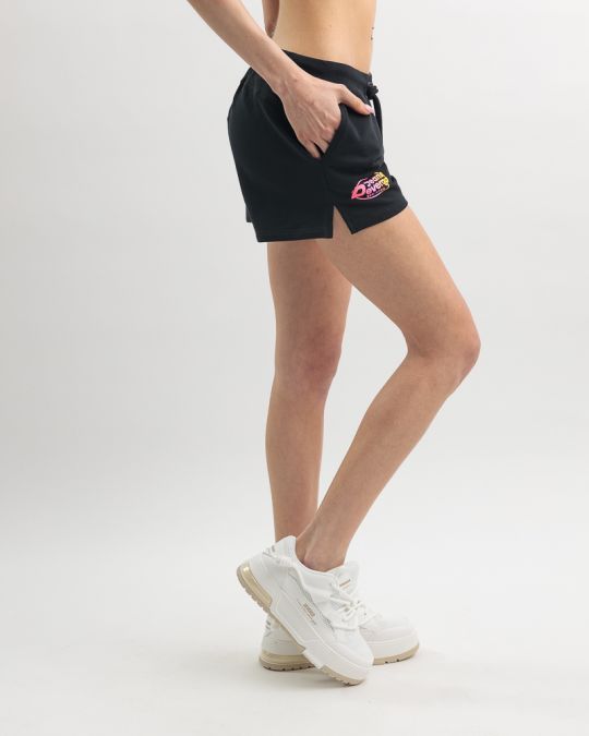 BLACK WOMEN'S SHORTS 2D25SS1552SP0705