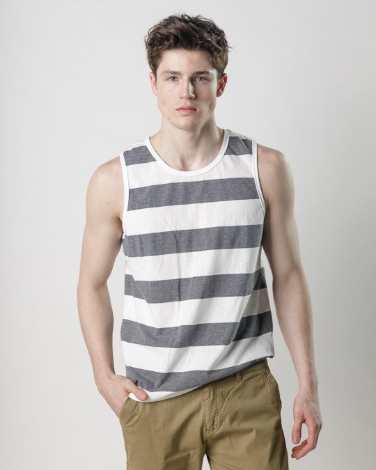 GREY MEN'S SINGLET 1D25SS4017SL0105